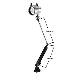 LED Work Light w/32" Arm 110-220V IP68 Adjustable