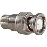 InstallerParts BNC Male To"F" Type Female Adapter