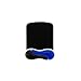 Kensington Mouse Mat with Wrist Rest – Ergonomic Duo Gel Wrist Support for Computer/Laptop use with Laser and Optical mice. Anti-Slip Comfortable Mouse mat with Cool Gel - Blue (62401)