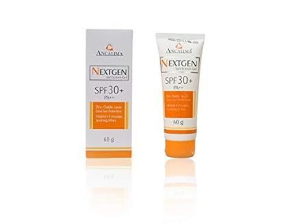 ANCALIMA Nextgen Sun Screen Gel SPF 30+ 60gm Triple Action Sun Protector