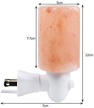 15 W EU, US, UK Plug The Rotating Cylinder Himalayan Salt Lamp E14 Air Purifiers Crystal Rock Salt Bedside Light for Bedroom