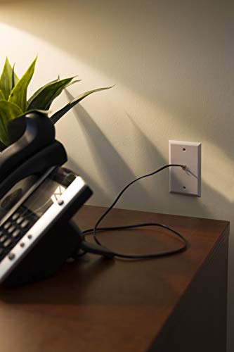 image for Power Gear Phone Line Cord, 2 Pack, 15 Foot Phone Cord, Modular Jack E