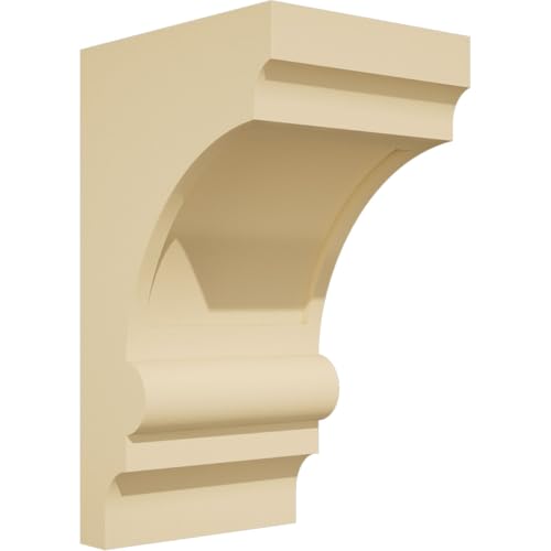 5"W x 6"D x 10"H Standard Diane Signature Urethane Corbel, Primed Tan