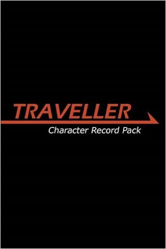 Traveller Character Record Pack Traveller Character Record Pack