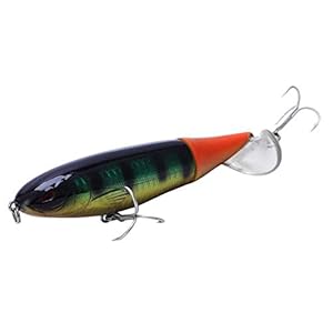 W-shufang, Whopper Popper Topwater Leurre De Pêche 13cm 39g Appâts Artificiels Dur De Pêche Plopper Crochet Doux…