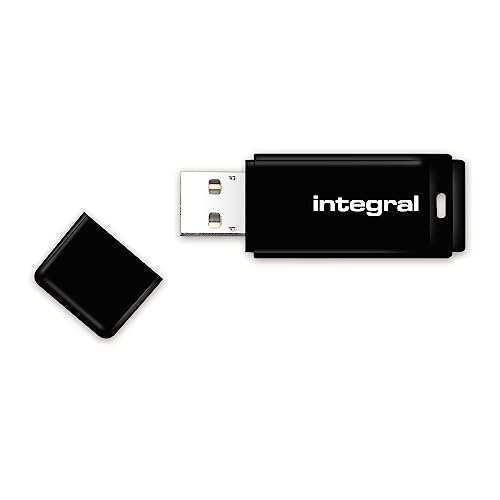 Integral - Clé 64 Go USB 2.0 Noir INFD64GBBLK