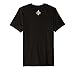 Mens Freemason Masonic Symbol Square & Compass Logo T-Shirt Large Black