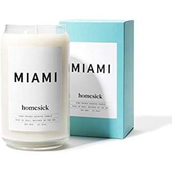 Homesick Scented Candle, Miami