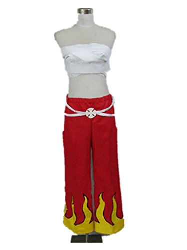 Cos-me Fairy Tail Erza Scarlet Flame Cosplay Costume