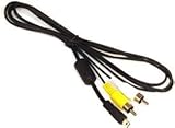 MPF Products Replacement K1HA08CD0008, K1HA08CD0014 & K1HA08CD0020 AV Audio/Video RCA Cable Cord for Panasonic Lumix DMC-FZ28, DMC-FZ50, DMC-G1, DMC-L10, DMC-LS1, DMC-LS2, DMC-LS3, DMC-LS70, DMC-LS75, DMC-LS80, DMC-LS85, DMC-LX1, DMC-LX2, DMC-LX3, DMC-LZ1, DMC-LZ2, DMC-LZ3, DMC-LZ4, DMC-LZ5, DMC-LZ6, DMC-LZ7, DMC-LZ8, DMC-LZ10, DMC-TZ1, DMC-TZ2, DMC-TZ3, DMC-TZ4, DMC-TZ5, DMC-TZ8, DMC-TZ11, DMC-TZ15, DMC-TZ24, DMC-ZR1, DMC-ZX1, DMC-ZR3 & DMC-ZX3 Digital Cameras