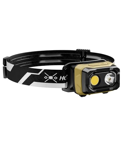 HOTLIGH Voice-controlled LED Headlamp Rechargeable