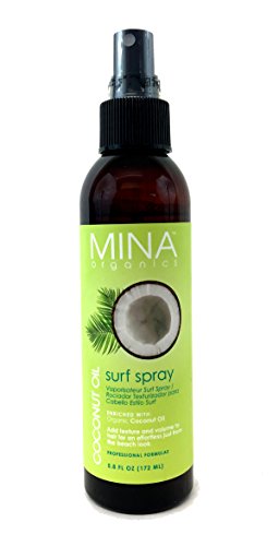 MINA Coconut Oil Surf Spray 5.8 ounce (Paraben FREE) Organics. Factory Fresh!