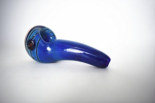 Bowl Glass Blue Colorful Pipe Hymaqi 1 PC
