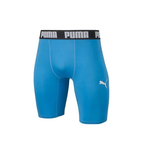 PUMA(プーマ) 着圧 インナーパンツ スパッツ 656334 キッズ 24年秋冬カラー アズール ブルー(12) 120