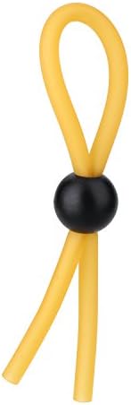 Training Ring Adjustable Tie Premium Quality Silicone 4.72 inch Professional Flexiable Yellow