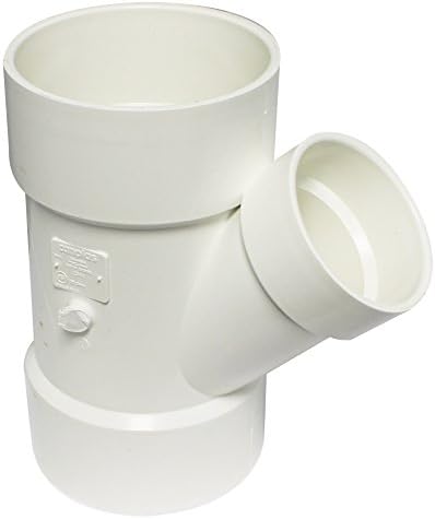 Canplas 192344 PVC DWV Y, 6 x 6 x 4-Inch, White by Canplas