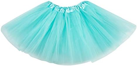 Girl Tutu Skirt, 3 Layers Tulle Tutus for Little Girls, Fluffy Ballet Dress Up for Toddler Kids Children(2T - 8T)