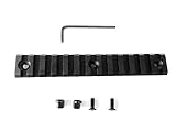 Ade Advanced Optics 13 Slots 5 1/4-Inch KeyMod 1913 Picatinny Rail Section