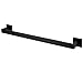 Nolimas Matte Black Bath Towel Bar Single Bars Towel Rack Rod Classic Wall Mounted Stainless Steel Bathroom Towel Bar Toilet Kitchen Towel Shelf Single Layer, 24inch