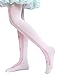 Hugme Womens sweet pink flowers stripped print lolita thigh-high stockings