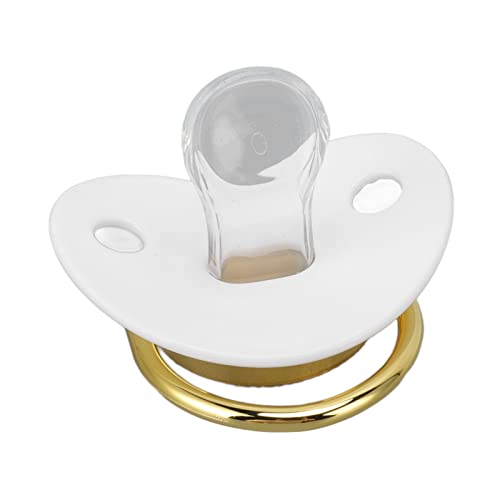 Baby Pacifier Symmetrical One Piece Design Nipple Shape Helps Promote Healthy Oral Development