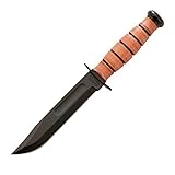 KA-BAR 2-1251-2 Short USA Knife, With Leather