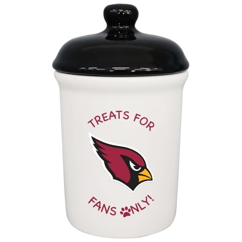 The Memory Company Officially Licensed Treats for Team Fans Only Ceramic Pet Tr…