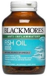 Blackmores Fish Oil 1000mg 200 capsules. [Get Free Herbal lozenges]