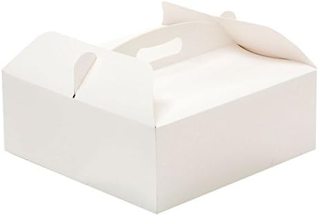 Decora 0340201 Caja para Tartas con ASA 26 X 26 X 10 H CM: Amazon.es: Hogar