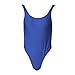 Leadmall Women One-Piece High Waist Takini, Ladies Round Neck Swimsuit Beach Summer Soild Color Swimwearthumb 3