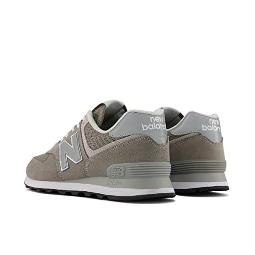 New Balance Men's 574 V2 Evergreen Sneaker, Grey/Grey, 12 in Kenya