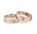 Luxury Shine Celebrity Love Rose Gold-Plated Band Ring for Women (6)