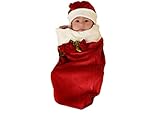 Velour Rose Set - Red with Red Roses, Infant: 0-3 Months