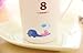 ONOR-Tech 4 Sheets Cute Lovely Cartoon Animal 3D DIY Decorative Adhesive Puffy Sticker Tape / Kids Craft Scrapbooking Sticker Set for Diary, Album