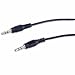 ReadyPlug 3.5mm Audio Cable for: Marshall Stanmore Multi-Room Speaker Line In/Aux Jack M/M (Black, 6 Feet)