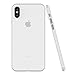 Ultra Thin iPhone X Case, Shamo's PP Thinnest Case [ 0.35mm ] Skin Light Slim Minimal Anti-Scratch Protective Cover Semi-Transparent Lightweight Matte Finish Coating Good Grip Frosted (White)