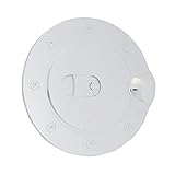 E-Autogrilles Triple Chrome Plated ABS Fuel Tank Gas Door Cap Cover for 07-13 GMC Sierra 1500 / 07-14 GMC Sierra 2500 / 3500 07-13 Chevrolet Silverado 1500 / 07-14 Chevrolet Silverado 2500 / 3500 (66-2012)