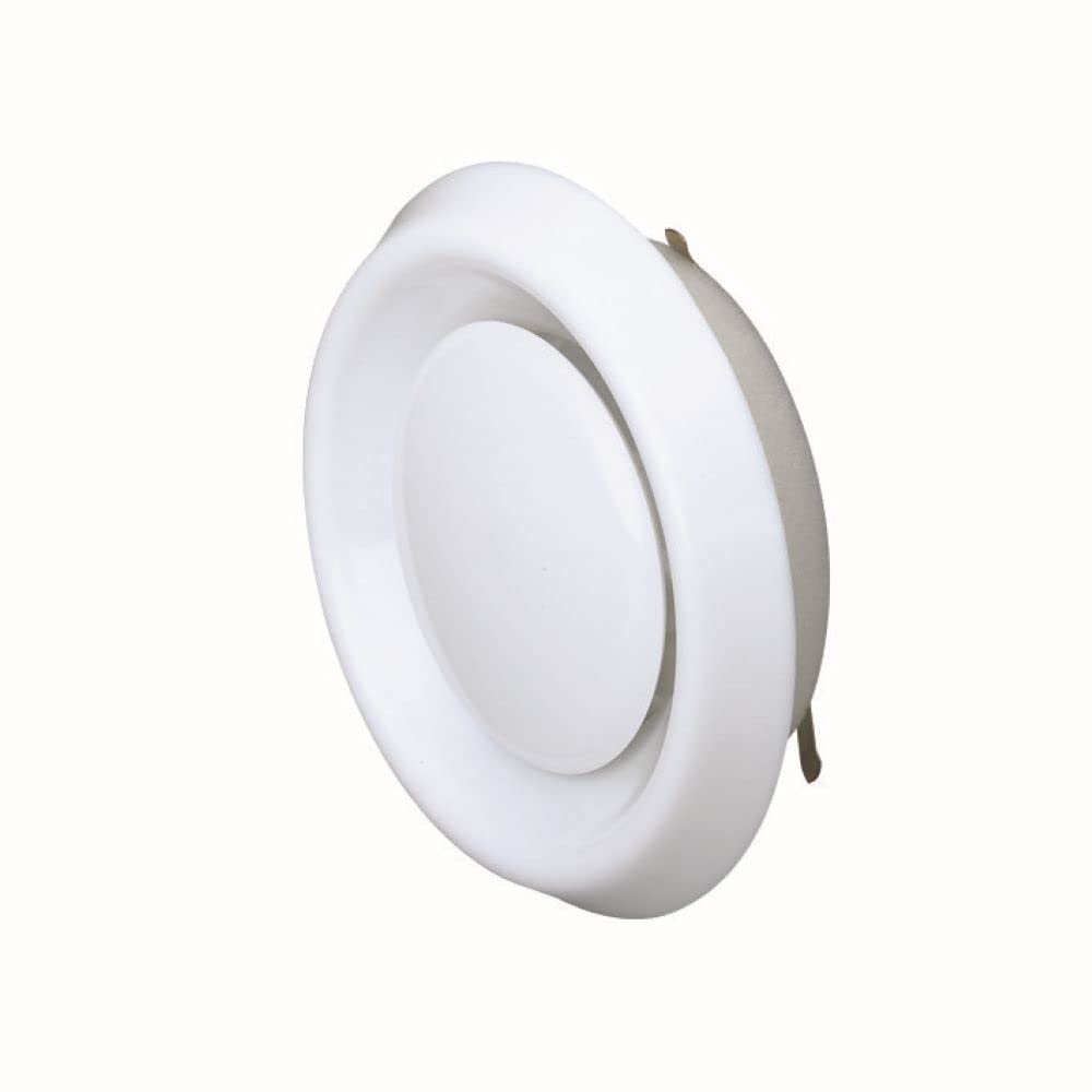 Brookvent 125mm | PVC Air Valve - Extract or Supply - White