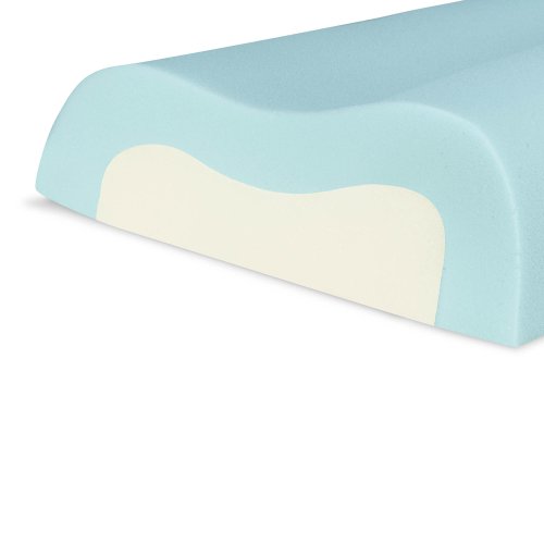 Sleep Innovations Cooling Contour Memory Foam Pillow, Cervical Support