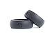 Silicone Ring for Men Black with Bear Paw Print Ring - Buy Now