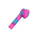 Unbreakable Silicone Straw Pipe with Lid and Metal Free Bowl Decor-Looks Very Cute and Practical (Pink,Blue)