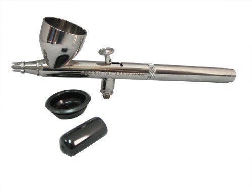 Badger Air-Brush Co 100-6 Gravity Feed Large Head Airbrush, Large Cup, Large Airbrush