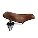 FOUJOY Ultra-Wide Oversized Bike Seat Most Comfortable Waterproof Bicycle Saddle Universal Fit for Mountain Bike Outdoor Bike Exercise Bike (Brown)thumb 2
