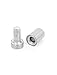 uxcell Frameless Glass 12mm x 20mm Stainless Steel Standoff Pins Clamp 18pcs