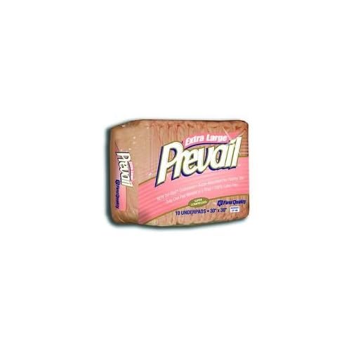 Prevail Super Absorbent Disposable Underpads - 30' x 36' Peach - Case of 100 image