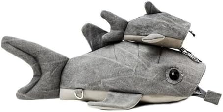 Genuine Leather Sling Backpack Convertible Crossbody Purse Whale Shark Shape Amazon.com: FEIGITOR Genuine Leather Sling Bag for Women and  main image 2