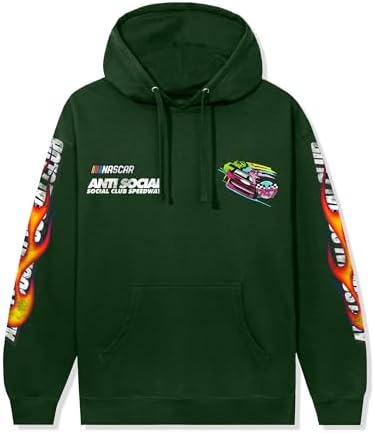 Amazon.com: Anti Social Social Club x NASCAR Daytona Hoodie