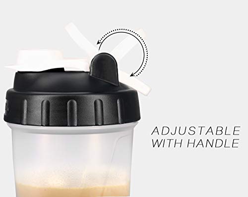 hydro2go Shaker Protein Bottle Replacement Lid (Black)
