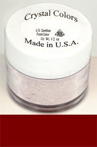 Crystal Color Powder, One 2-Ounce Jar - Red Velvet