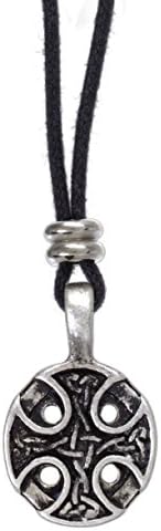 Cruz Accessories Celtic Symbol Pendant Necklace on Cord (Love/Unity)